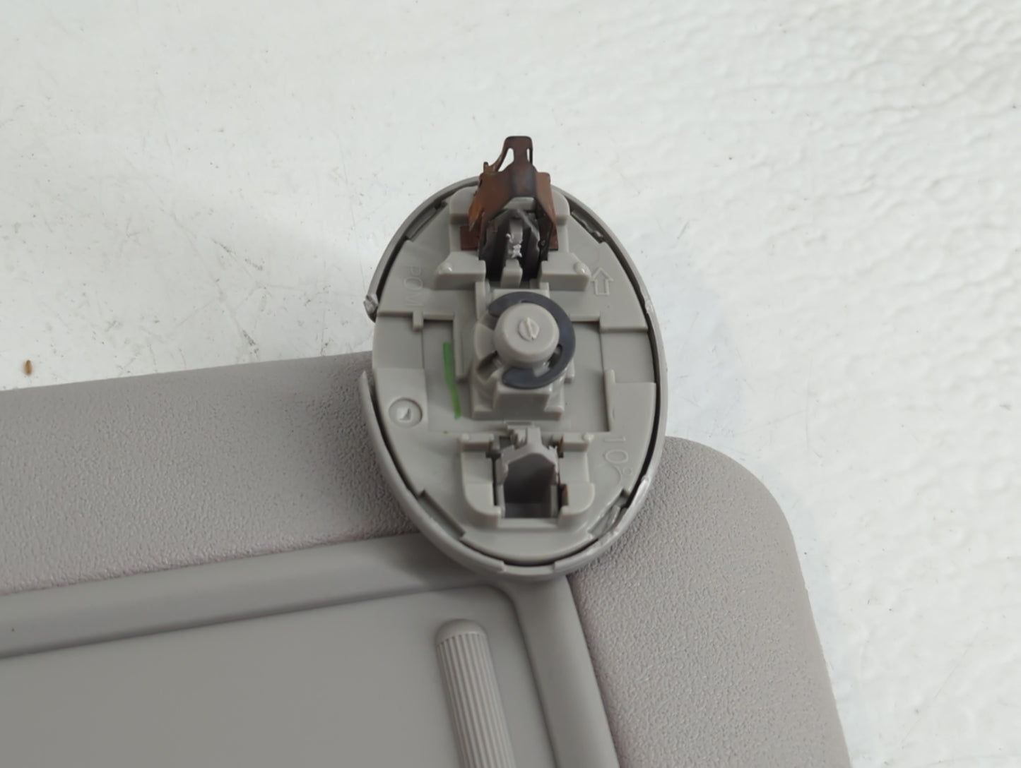 2009-2013 Toyota Corolla Sun Visor Shade Replacement Passenger Right Mirror Fits Fits 2009 2010 2011 2012 2013 OEM Used Auto