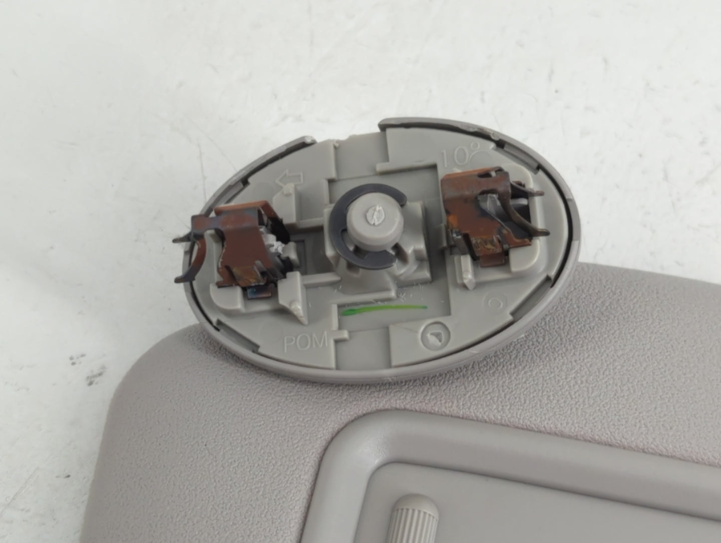 2009-2013 Toyota Corolla Sun Visor Shade Replacement Driver Left Mirror Fits Fits 2009 2010 2011 2012 2013 OEM Used Auto Par