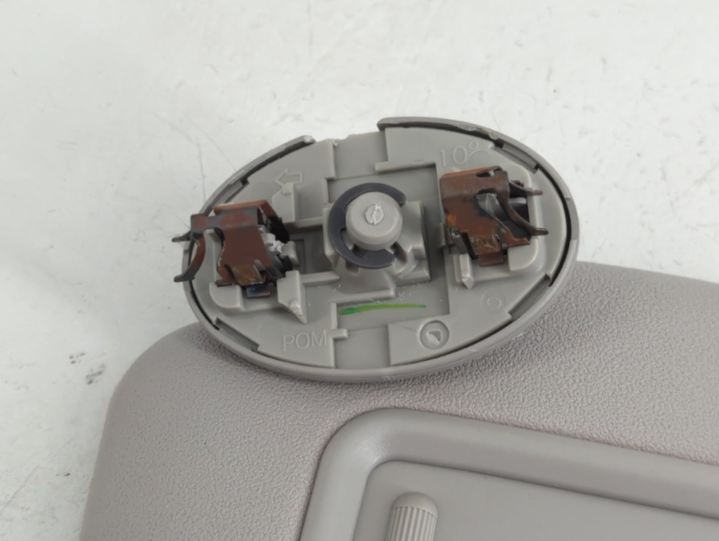 2009-2013 Toyota Corolla Sun Visor Shade Replacement Driver Left Mirror Fits Fits 2009 2010 2011 2012 2013 OEM Used Auto Par