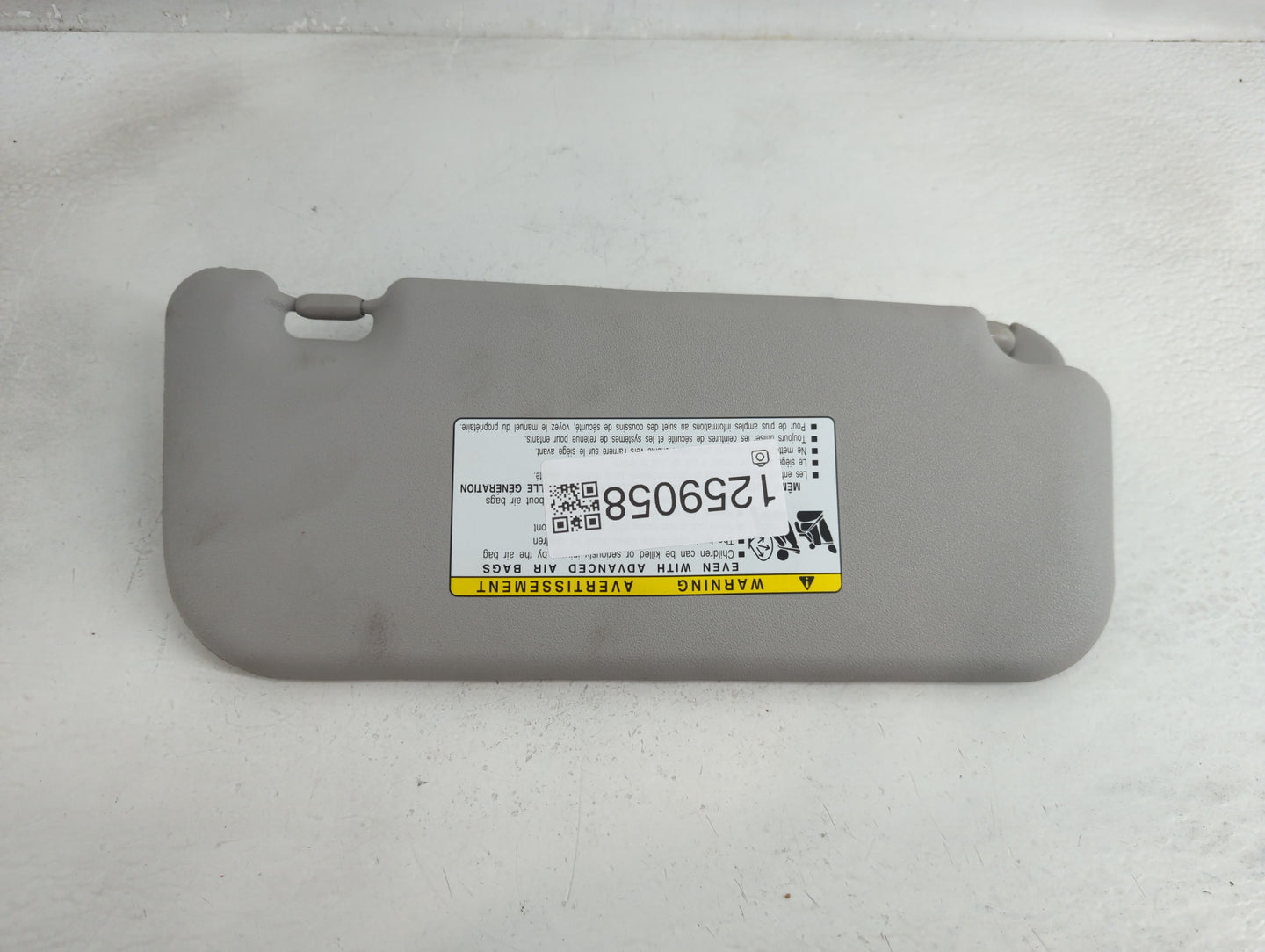 2009-2013 Toyota Corolla Sun Visor Shade Replacement Driver Left Mirror Fits Fits 2009 2010 2011 2012 2013 OEM Used Auto Par