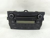2009-2010 Toyota Corolla Radio AM FM Cd Player Receiver Replacement P/N:86120-02A90 Fits Fits 2009 2010 OEM Used Auto Parts 