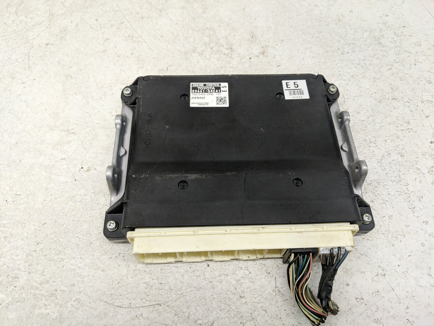 2009-2010 Toyota Corolla PCM Engine Control Computer ECU ECM PCU OEM Fits Fits 2009 2010 OEM Used Auto Parts - Oemusedautopa