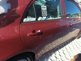 compare product 2009-2013 Toyota Corolla Passenger Rear Door Oem