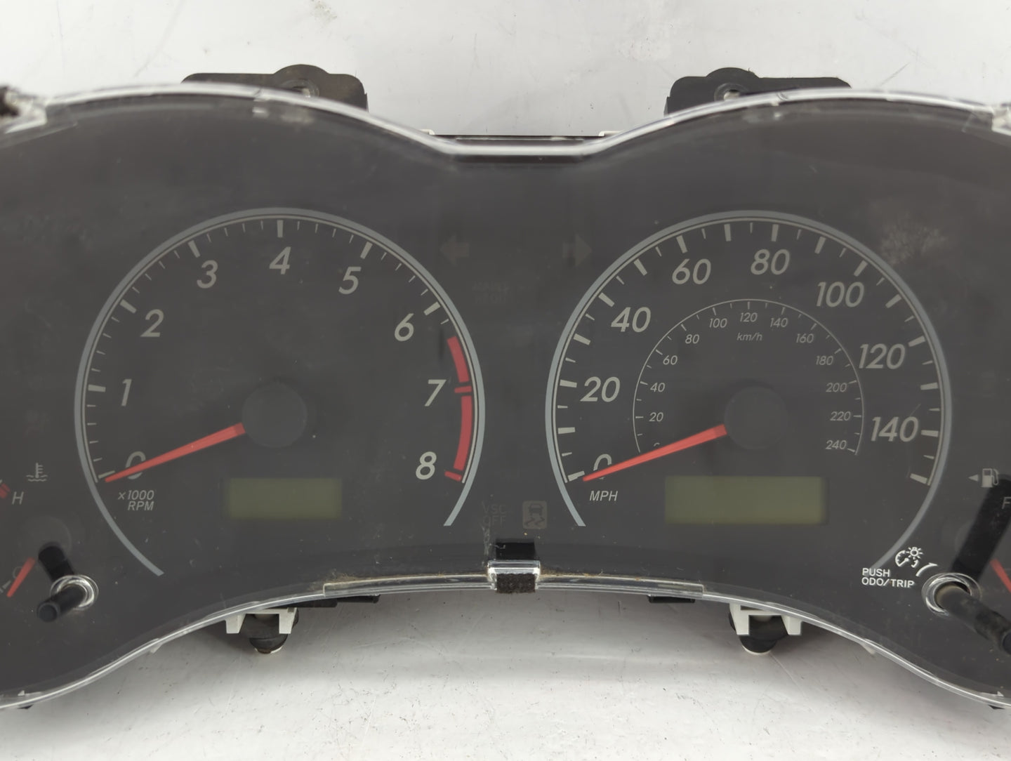 2010 Toyota Corolla Instrument Cluster Speedometer Gauges Fits OEM Used Auto Parts - Oemusedautoparts1.com