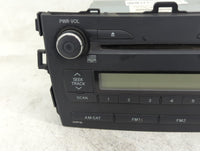 2009-2010 Toyota Corolla Radio AM FM Cd Player Receiver Replacement P/N:86120-02B10 Fits Fits 2009 2010 OEM Used Auto Parts 