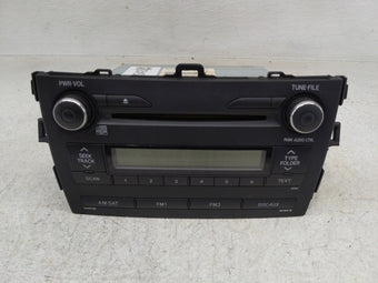 compare product 2009-2010 Toyota Corolla Radio AM FM Cd Player Receiver Replacement P/N:85120-02A90 Fits Fits 2009 2010 OEM Used Auto Parts