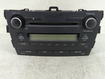 compare product 2009-2010 Toyota Corolla Radio AM FM Cd Player Receiver Replacement Fits Fits 2009 2010 OEM Used Auto Parts