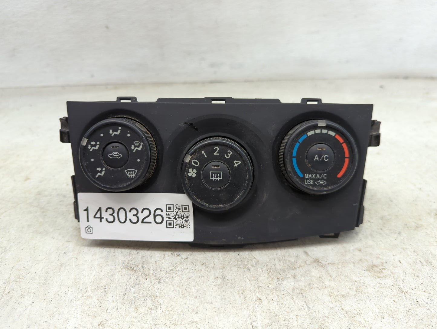 2009-2013 Toyota Corolla Climate Control Module Temperature AC/Heater Replacement P/N:645-0C06 12200 Fits OEM Used Auto Part