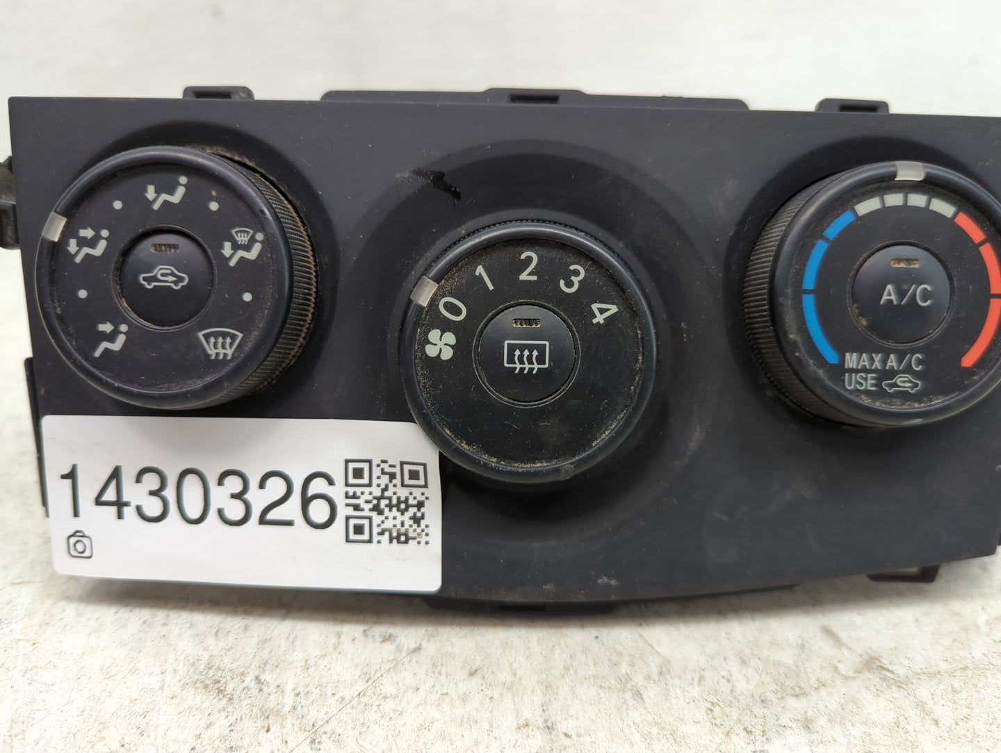 2009-2013 Toyota Corolla Climate Control Module Temperature AC/Heater Replacement P/N:645-0C06 12200 Fits OEM Used Auto Part