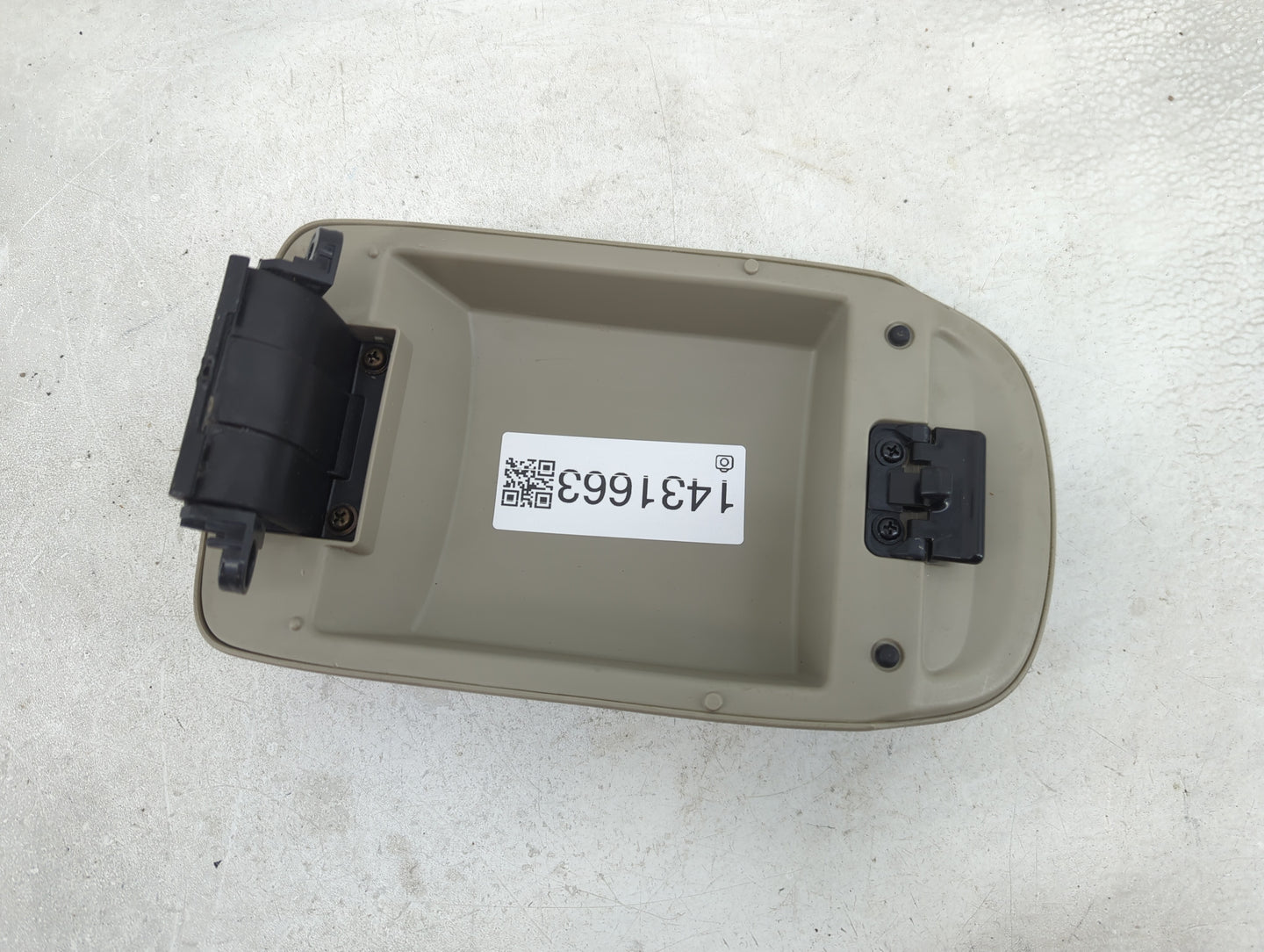2010 Toyota Corolla Center Console Armrest Cover Lid Fits OEM Used Auto Parts - Oemusedautoparts1.com