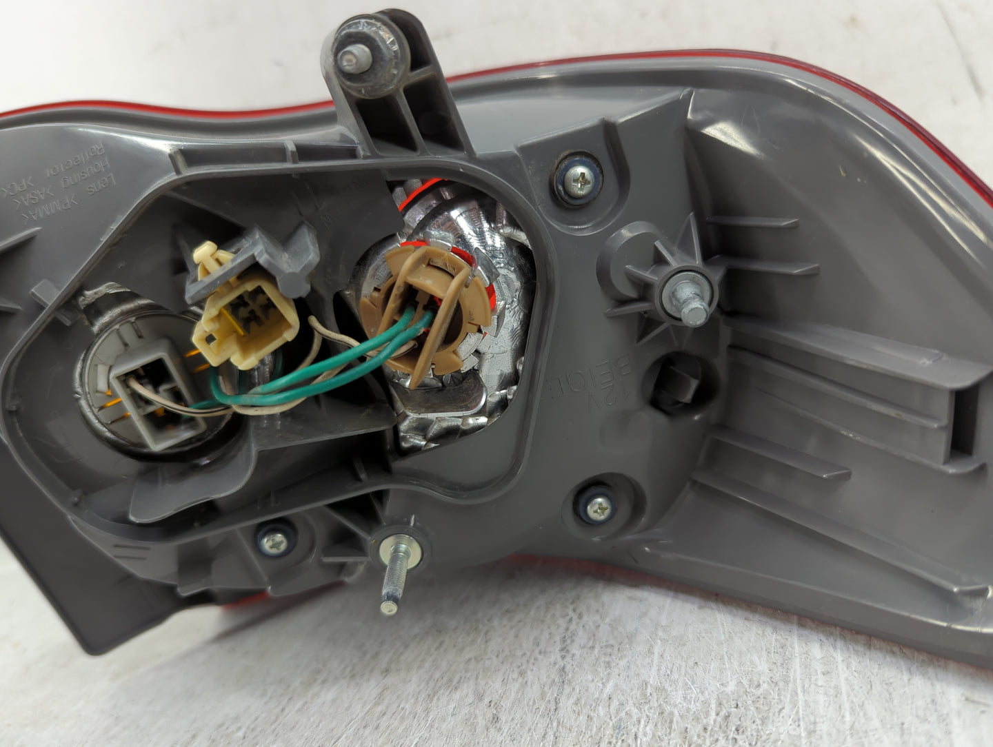 2009-2010 Toyota Corolla Tail Light Assembly Passenger Right OEM Fits Fits 2009 2010 OEM Used Auto Parts - Oemusedautoparts1