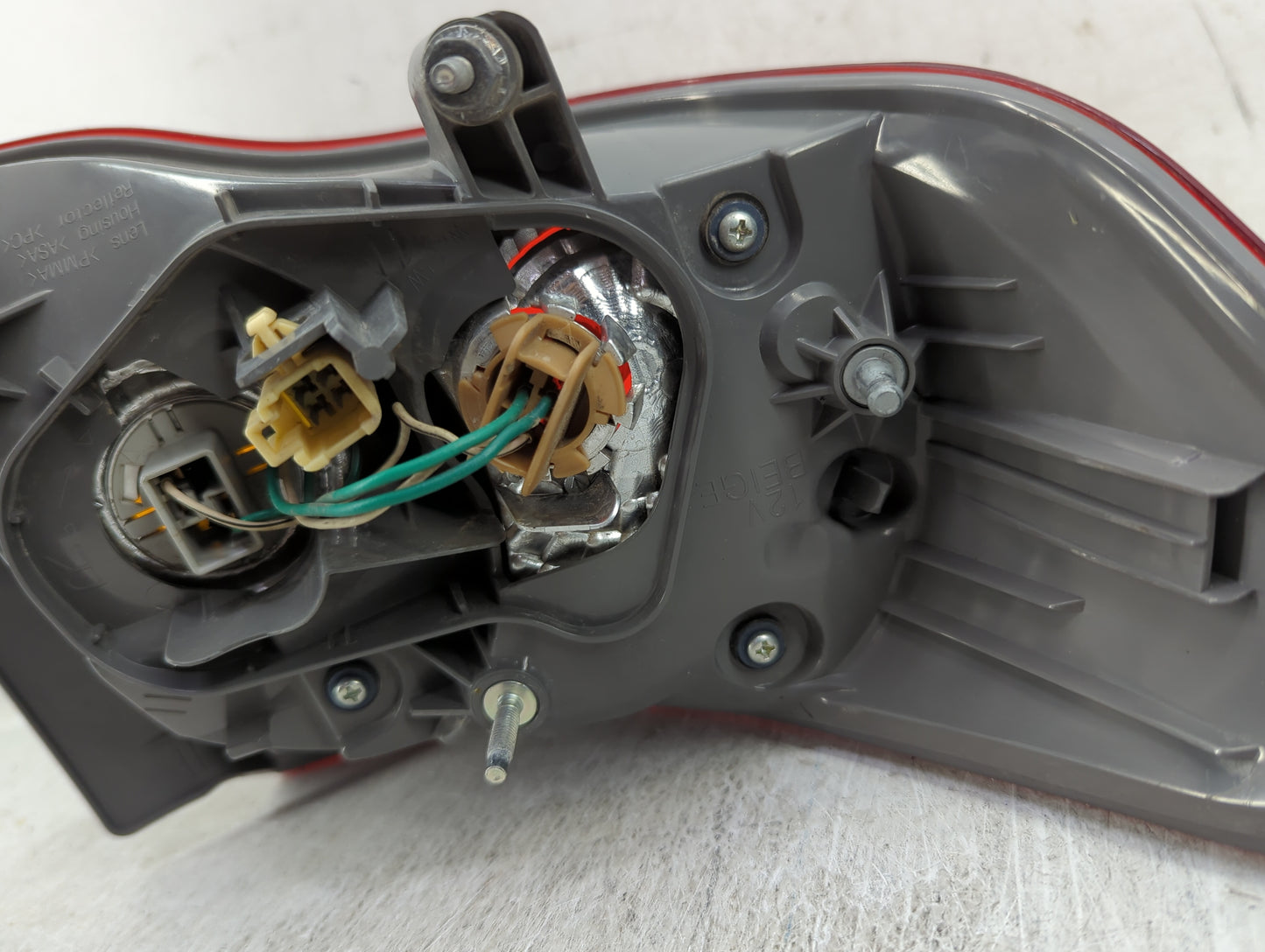 2009-2010 Toyota Corolla Tail Light Assembly Passenger Right OEM Fits Fits 2009 2010 OEM Used Auto Parts - Oemusedautoparts1
