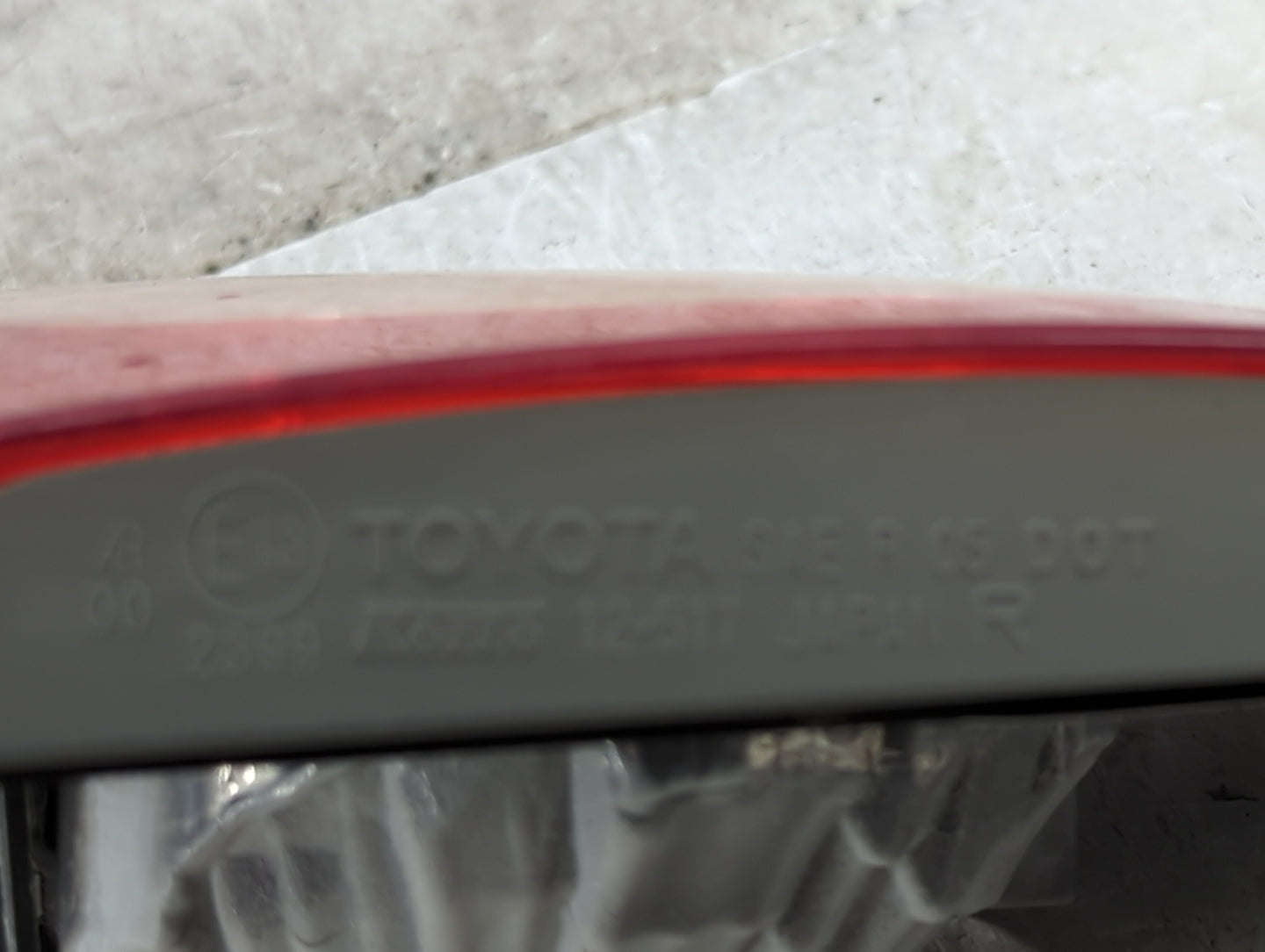 2009-2010 Toyota Corolla Tail Light Assembly Passenger Right OEM Fits Fits 2009 2010 OEM Used Auto Parts - Oemusedautoparts1