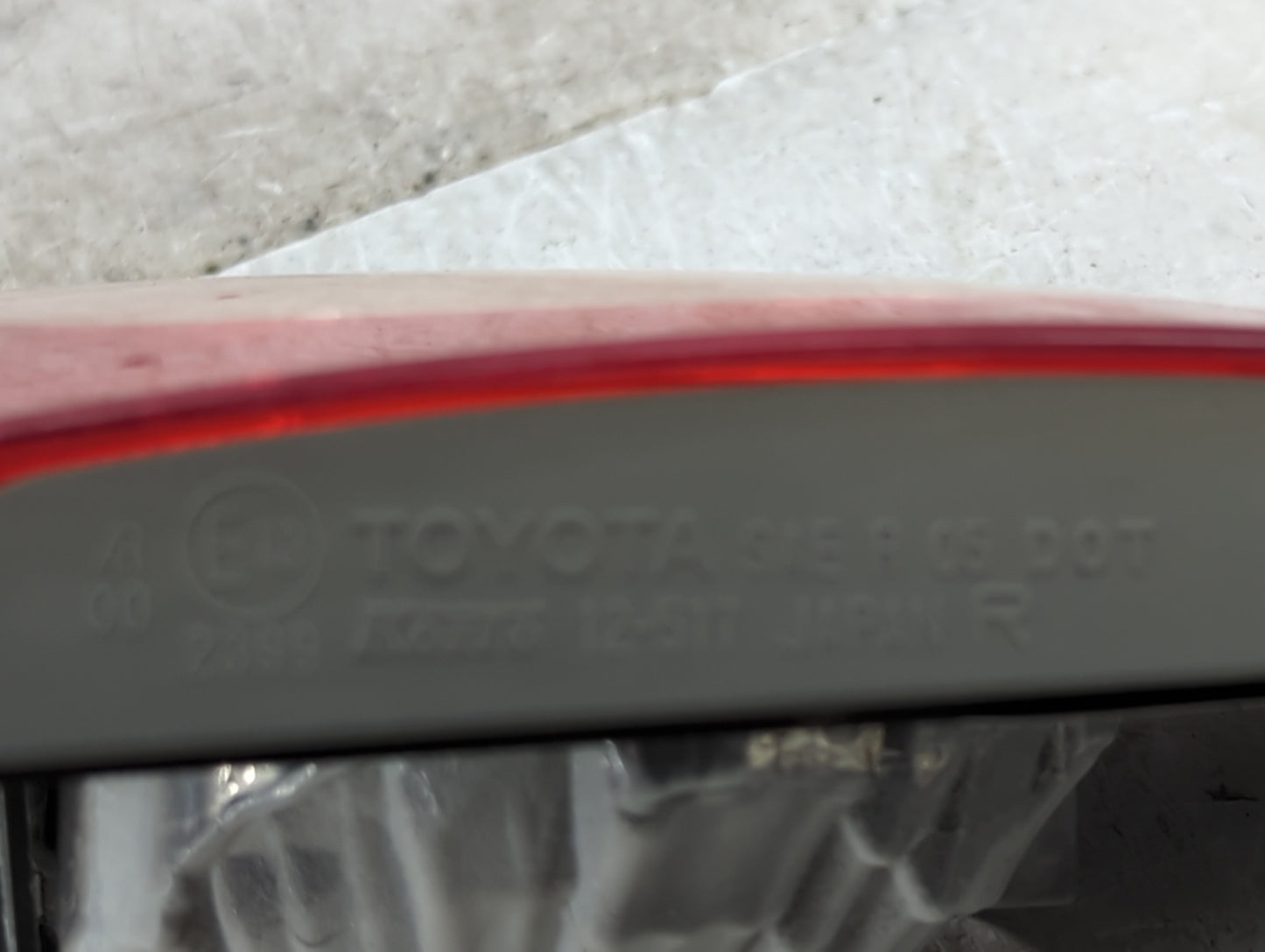 2009-2010 Toyota Corolla Tail Light Assembly Passenger Right OEM Fits Fits 2009 2010 OEM Used Auto Parts - Oemusedautoparts1