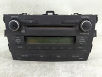 2010 Toyota Corolla Radio AM FM Cd Player Receiver Replacement P/N:86120-12D10 CQ-JS0960AJ Fits OEM Used Auto Parts - Oemuse