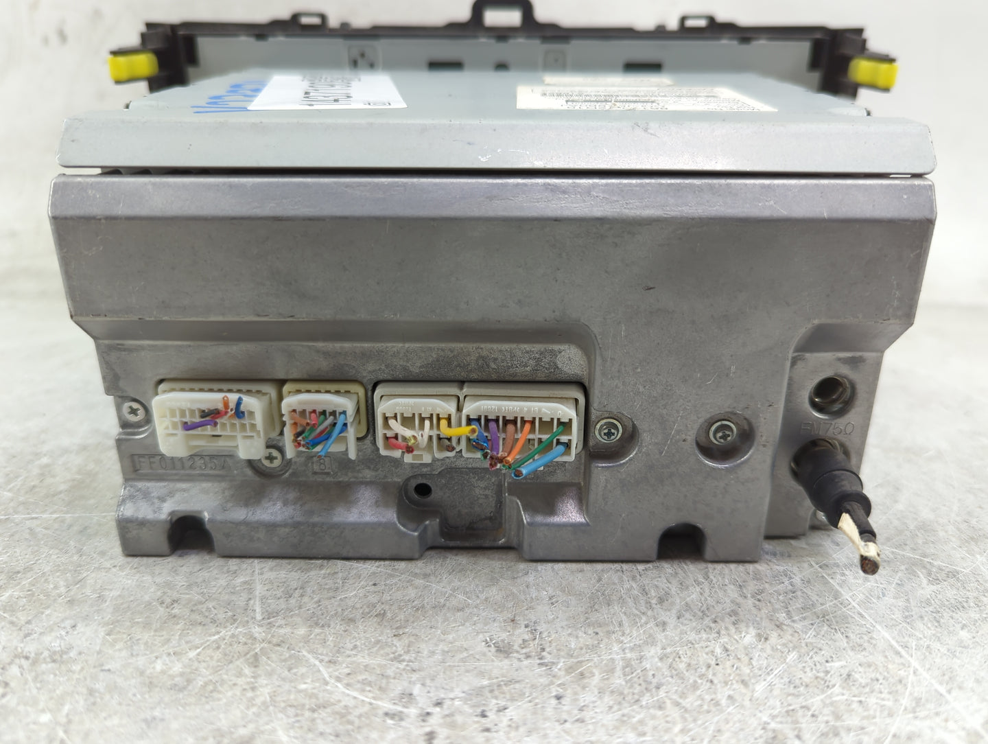 2010 Toyota Corolla Radio AM FM Cd Player Receiver Replacement P/N:86120-12D10 CQ-JS0960AJ Fits OEM Used Auto Parts - Oemuse
