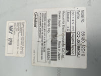 2010 Toyota Corolla Radio AM FM Cd Player Receiver Replacement P/N:86120-12D10 CQ-JS0960AJ Fits OEM Used Auto Parts - Oemuse