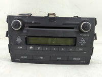 2009-2010 Toyota Corolla Radio AM FM Cd Player Receiver Replacement P/N:86120-02A90 CQ-JS7862X Fits Fits 2009 2010 OEM Used 