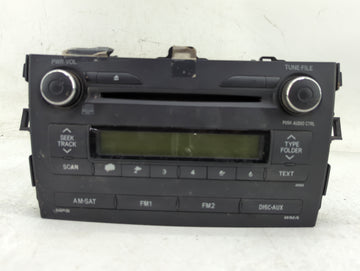 2009-2010 Toyota Corolla Radio AM FM Cd Player Receiver Replacement P/N:86120-02A90 CQ-JS7862X Fits Fits 2009 2010 OEM Used Auto Parts