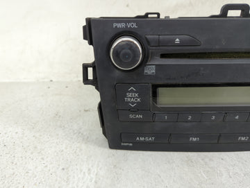 2009-2010 Toyota Corolla Radio AM FM Cd Player Receiver Replacement P/N:86120-02A90 CQ-JS7862X Fits Fits 2009 2010 OEM Used Auto Parts