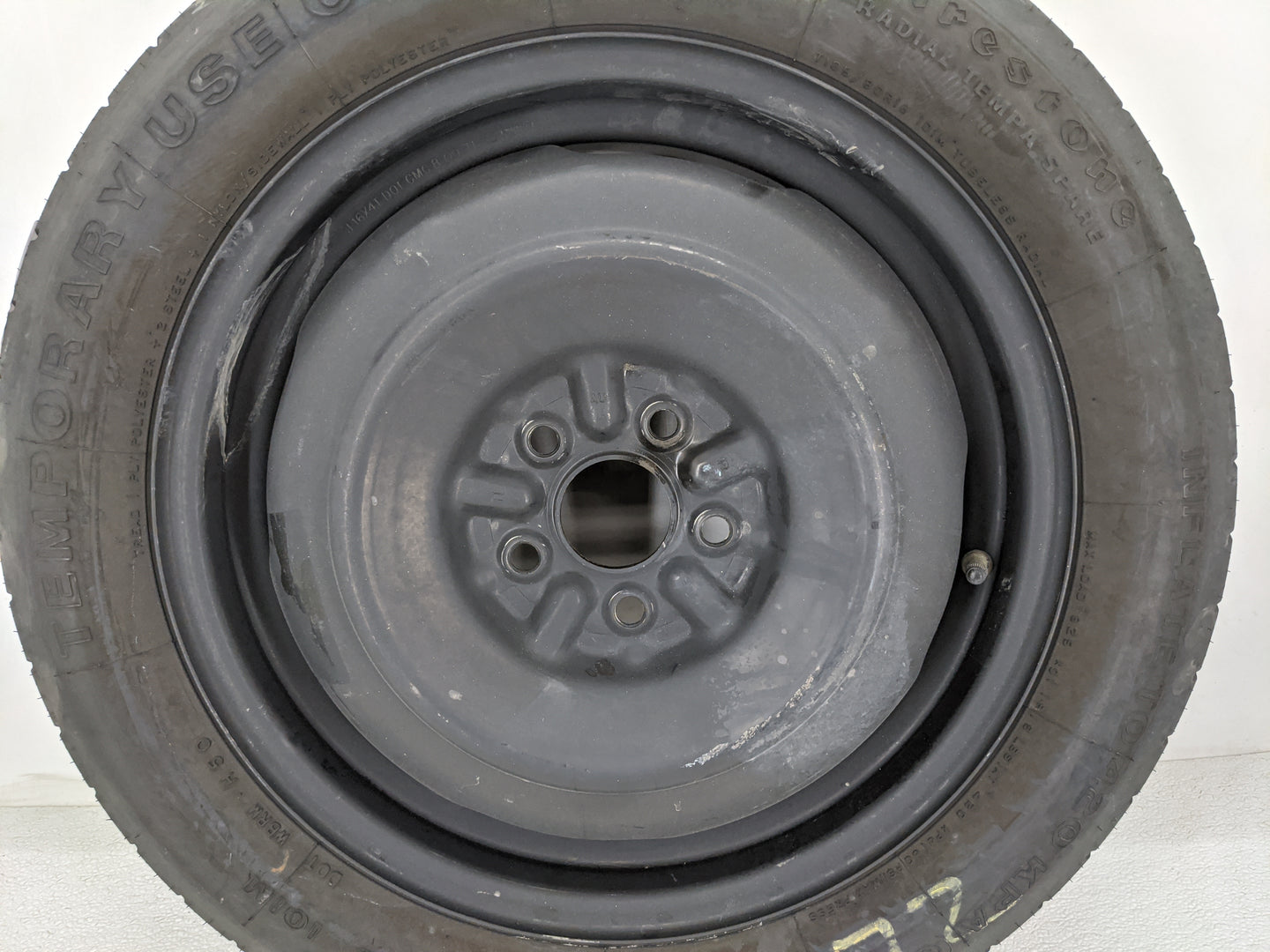 2003-2020 Toyota Corolla Spare Donut Tire Wheel Rim Oem 1455323 - Oemusedautoparts1.com