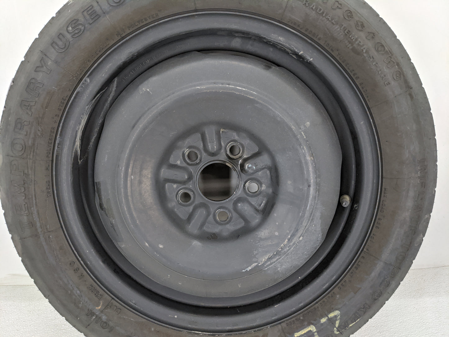 2003-2020 Toyota Corolla Spare Donut Tire Wheel Rim Oem 1455323 - Oemusedautoparts1.com