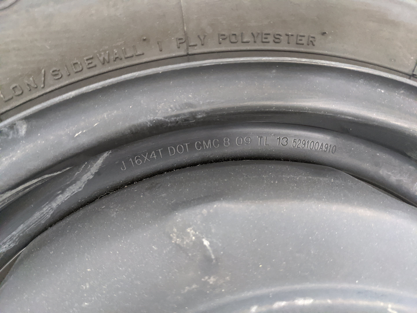 2003-2020 Toyota Corolla Spare Donut Tire Wheel Rim Oem 1455323 - Oemusedautoparts1.com