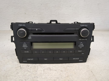 2009-2010 Toyota Corolla Radio AM FM Cd Player Receiver Replacement P/N:86120-02A90 CQ-JS7862X Fits Fits 2009 2010 OEM Used 