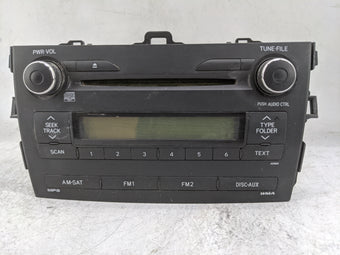 compare product 2009-2010 Toyota Corolla Radio AM FM Cd Player Receiver Replacement P/N:86120-02A90 CQ-JS7862X Fits Fits 2009 2010 OEM Used Auto Parts