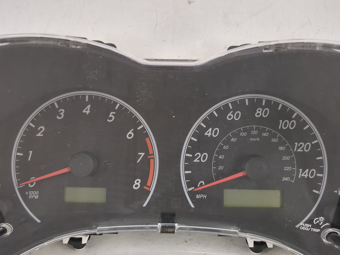 2010 Toyota Corolla Instrument Cluster Speedometer Gauges P/N:83800-02V61-00 TN157550-1480 Miles: Fits OEM Used Auto Parts -