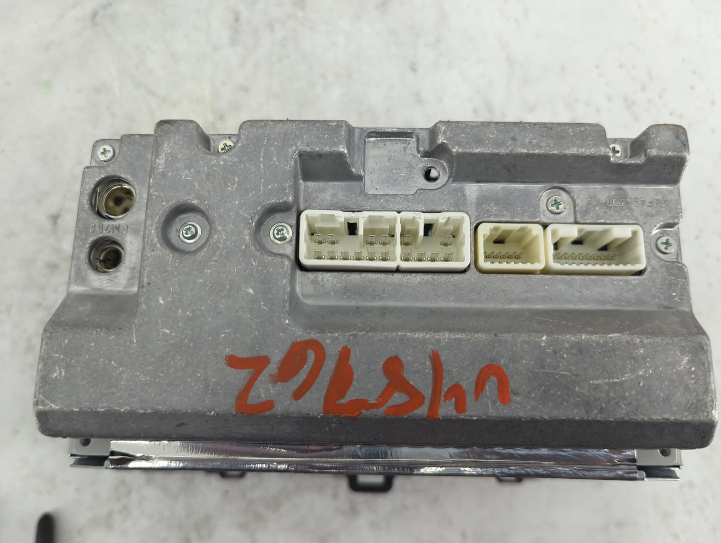 2009-2010 Toyota Corolla Radio AM FM Cd Player Receiver Replacement P/N:86120-02A90 CQ-JS7862X Fits Fits 2009 2010 OEM Used 
