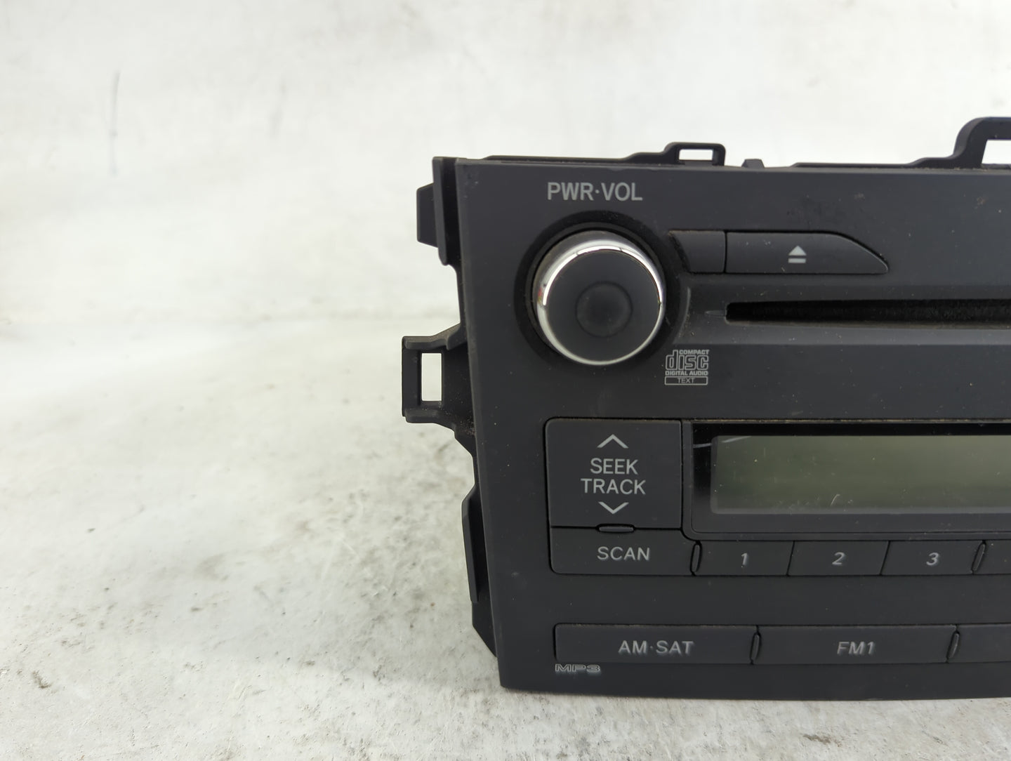 2009-2010 Toyota Corolla Radio AM FM Cd Player Receiver Replacement P/N:86120-12D10 CQ-JS7960AJ Fits Fits 2009 2010 OEM Used