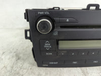 2009-2010 Toyota Corolla Radio AM FM Cd Player Receiver Replacement P/N:86120-02A90 CQ-JS7862X Fits Fits 2009 2010 OEM Used 