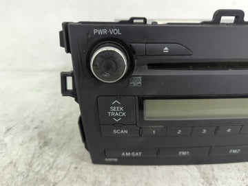 2009-2010 Toyota Corolla Radio AM FM Cd Player Receiver Replacement P/N:86120-02A90 CQ-JS7862X Fits Fits 2009 2010 OEM Used Auto Parts