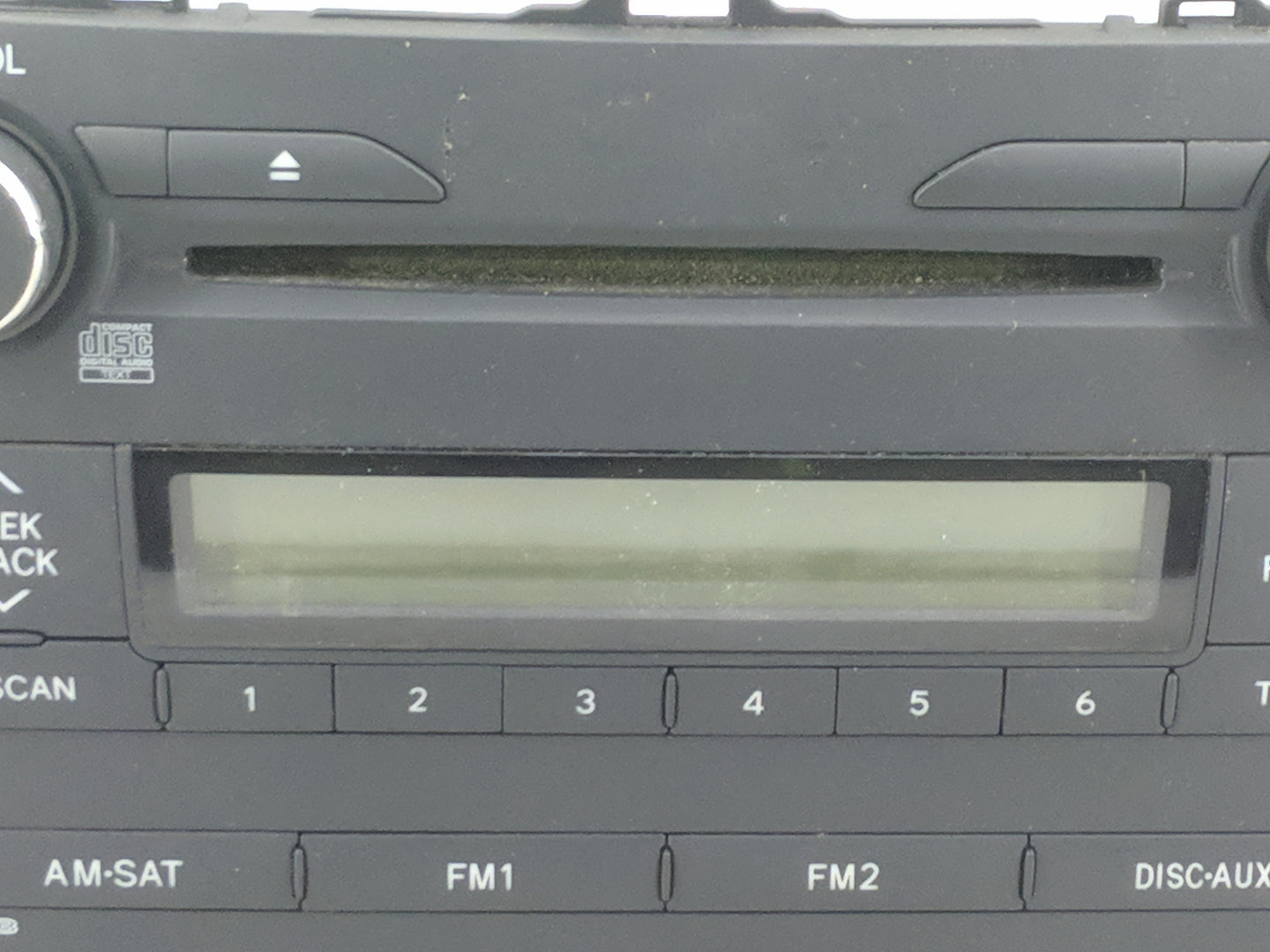2009-2010 Toyota Corolla Radio AM FM Cd Player Receiver Replacement P/N:86120-02A90 CQ-JS7862X Fits Fits 2009 2010 OEM Used 