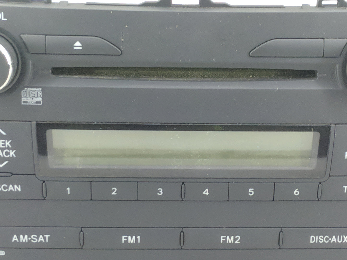 2009-2010 Toyota Corolla Radio AM FM Cd Player Receiver Replacement P/N:86120-02A90 CQ-JS7862X Fits Fits 2009 2010 OEM Used 