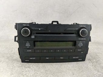 compare product 2009-2010 Toyota Corolla Radio AM FM Cd Player Receiver Replacement P/N:86120-02A90 CQ-JS7862X Fits Fits 2009 2010 OEM Used Auto Parts