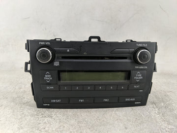 2009-2010 Toyota Corolla Radio AM FM Cd Player Receiver Replacement P/N:86120-02A90 CQ-JS7862X Fits Fits 2009 2010 OEM Used 