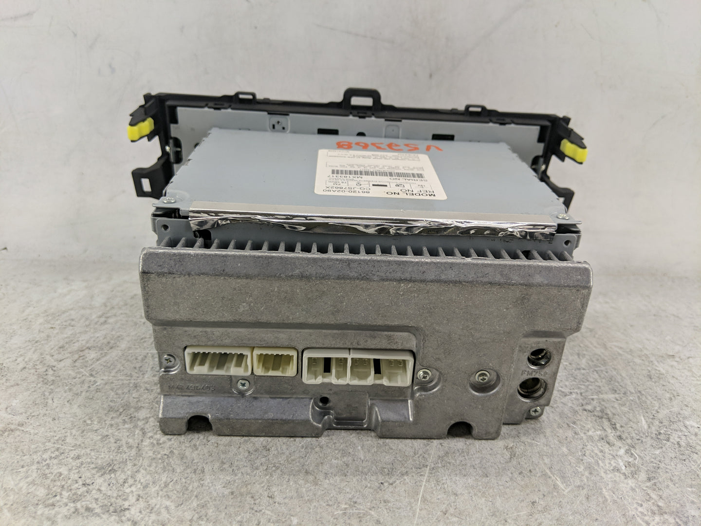 2009-2010 Toyota Corolla Radio AM FM Cd Player Receiver Replacement P/N:86120-02A90 CQ-JS7862X Fits Fits 2009 2010 OEM Used 