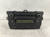 2009-2010 Toyota Corolla Radio AM FM Cd Player Receiver Replacement P/N:86120-02A90 CQ-JS7862X Fits Fits 2009 2010 OEM Used 