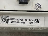 2010 Toyota Corolla Instrument Cluster Speedometer Gauges P/N:83800-02V61-00 TN157550-1480 Miles: Fits OEM Used Auto Parts -