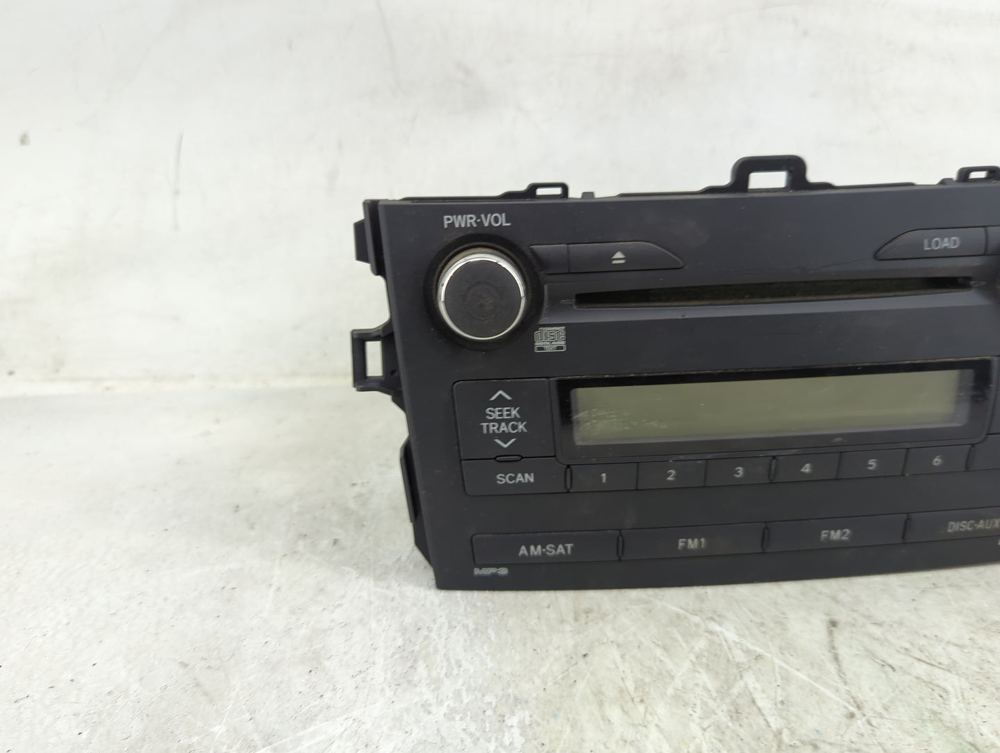 2009-2010 Toyota Corolla Radio AM FM Cd Player Receiver Replacement P/N:86120-02B10 CQ-ES7862X Fits Fits 2009 2010 OEM Used 