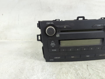 2009-2010 Toyota Corolla Radio AM FM Cd Player Receiver Replacement P/N:86120-02B10 CQ-ES7862X Fits Fits 2009 2010 OEM Used Auto Parts