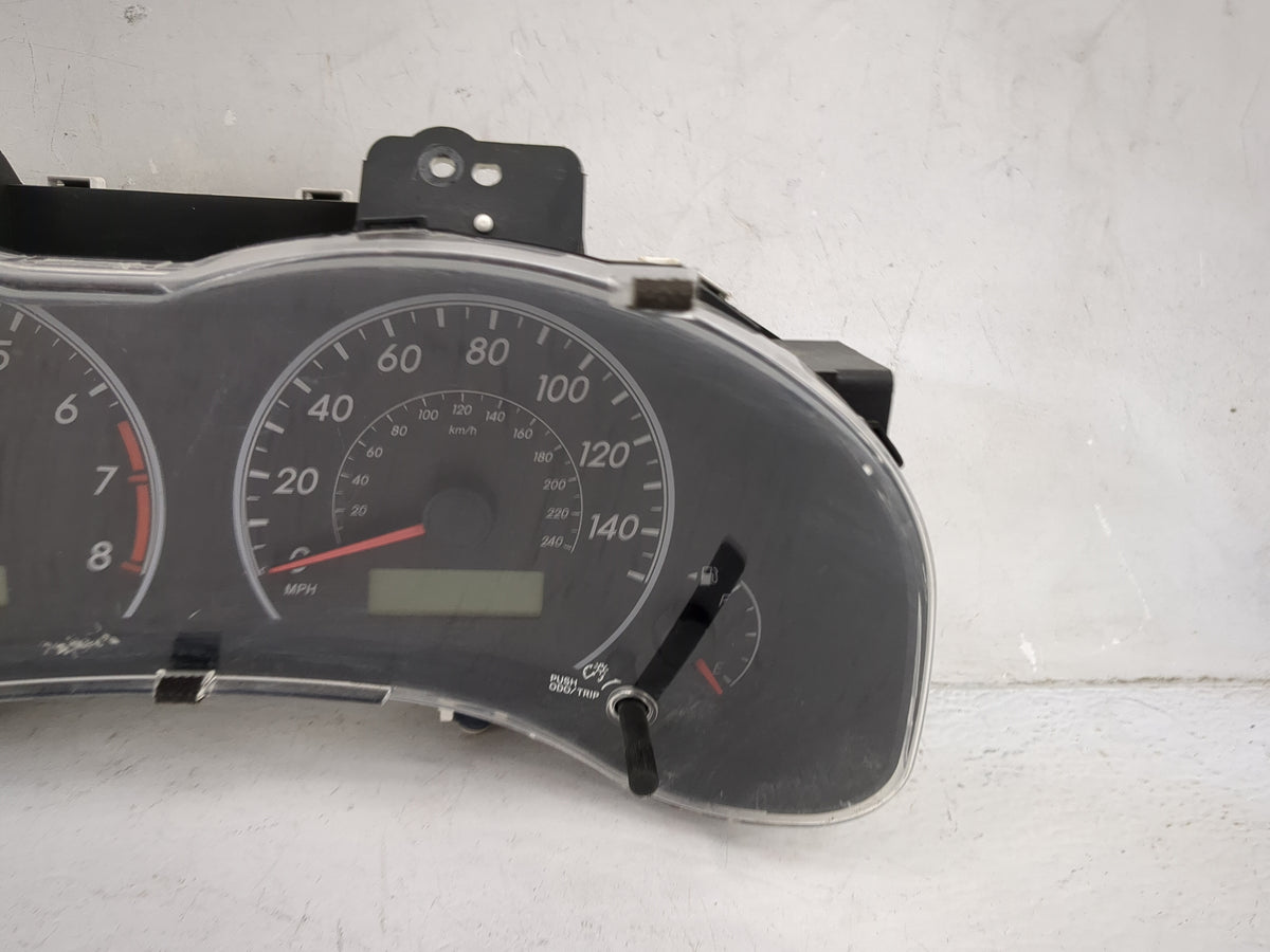 2010 Toyota Corolla Instrument Cluster Speedometer Gauges P/N:83800-02V61-00 TN157550-1480 Miles: Fits OEM Used Auto Parts -