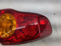 2009-2010 Toyota Corolla Tail Light Assembly Driver Left OEM Fits Fits 2009 2010 OEM Used Auto Parts - Oemusedautoparts1.com