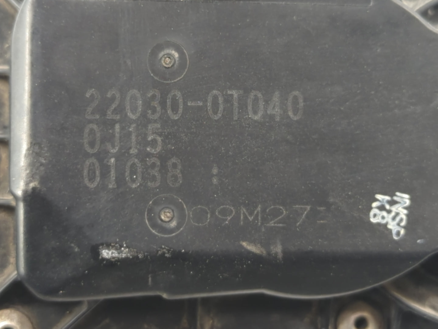 2009-2010 Toyota Corolla Throttle Body P/N:22030-0T070 22030-0T040, 22030-37010, 22890298, 1258890-B Fits Fits 2009 2010 OEM