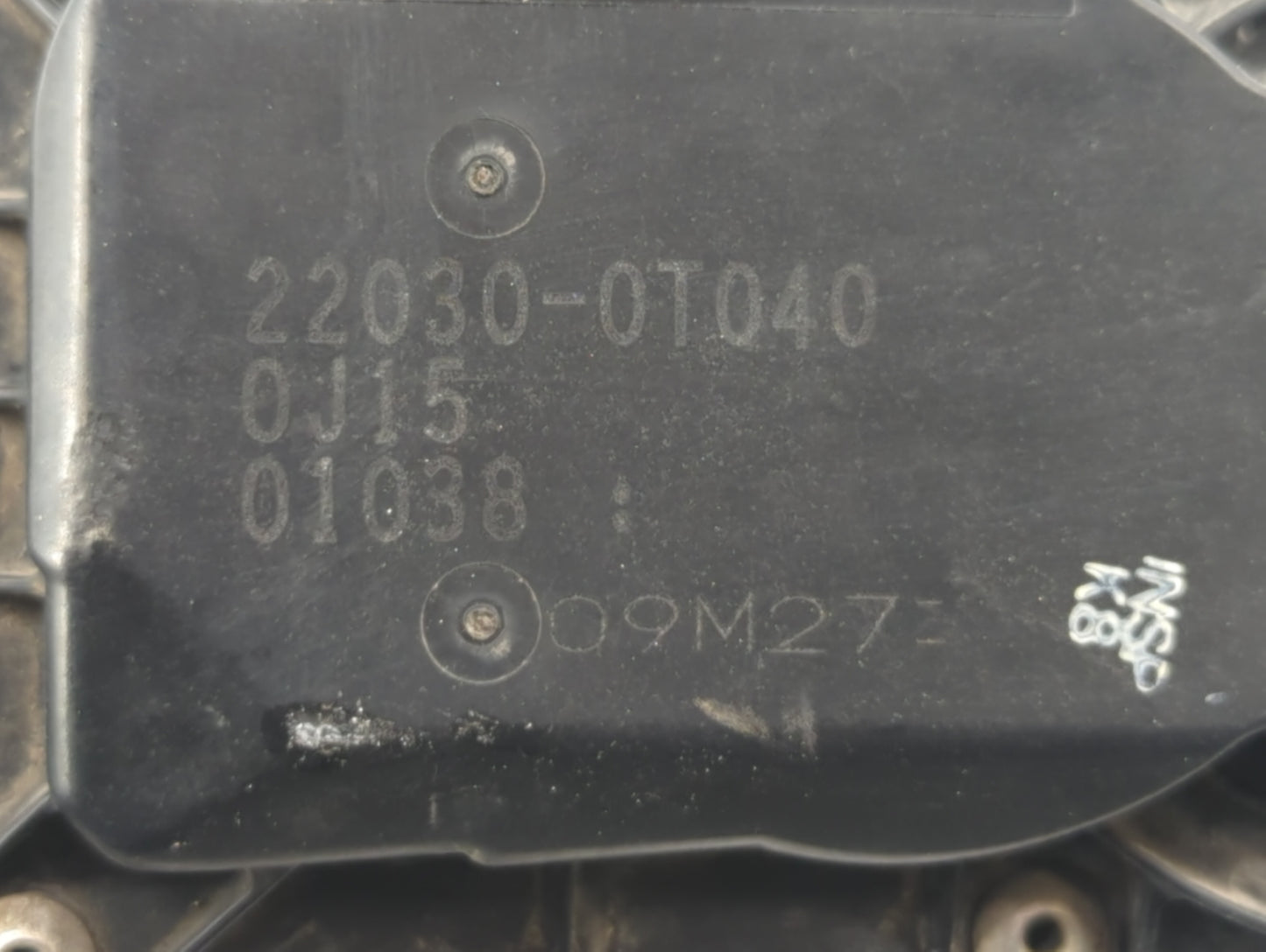 2009-2010 Toyota Corolla Throttle Body P/N:22030-0T070 22030-0T040, 22030-37010, 22890298, 1258890-B Fits Fits 2009 2010 OEM