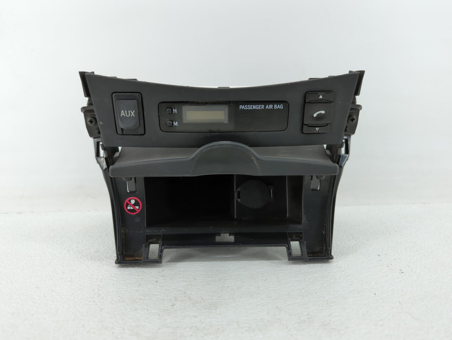 2010 Toyota Corolla Digitial Dash Clock P/N:55440-12170 Fits OEM Used Auto Parts - Oemusedautoparts1.com