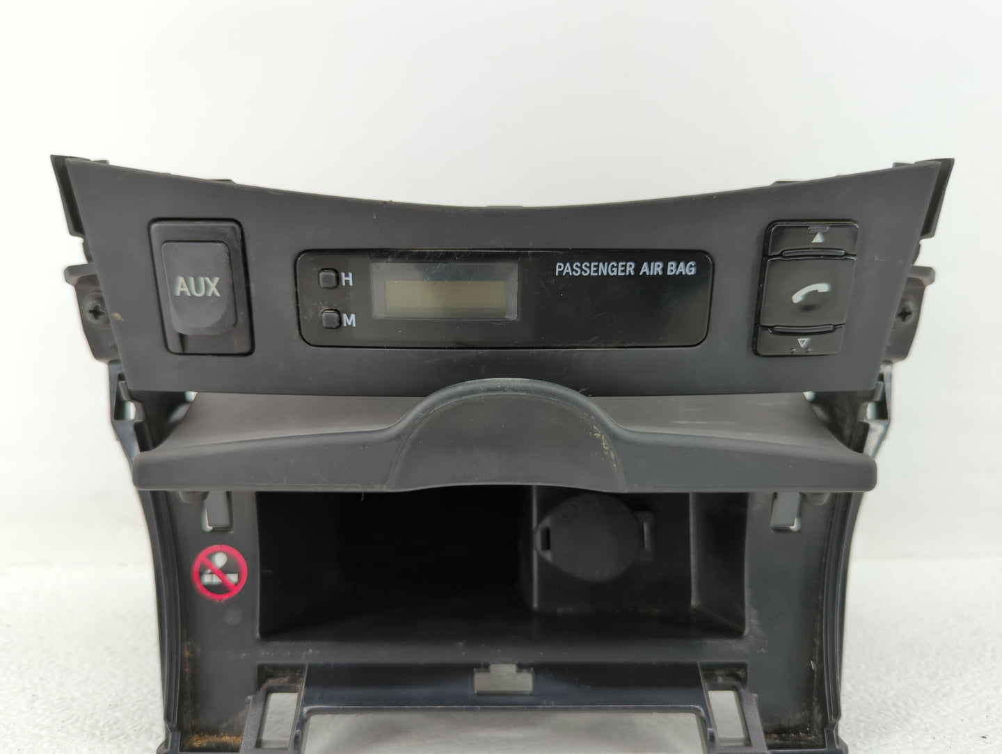 2010 Toyota Corolla Digitial Dash Clock P/N:55440-12170 Fits OEM Used Auto Parts - Oemusedautoparts1.com