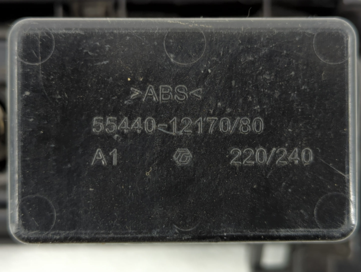 2010 Toyota Corolla Digitial Dash Clock P/N:55440-12170 Fits OEM Used Auto Parts - Oemusedautoparts1.com